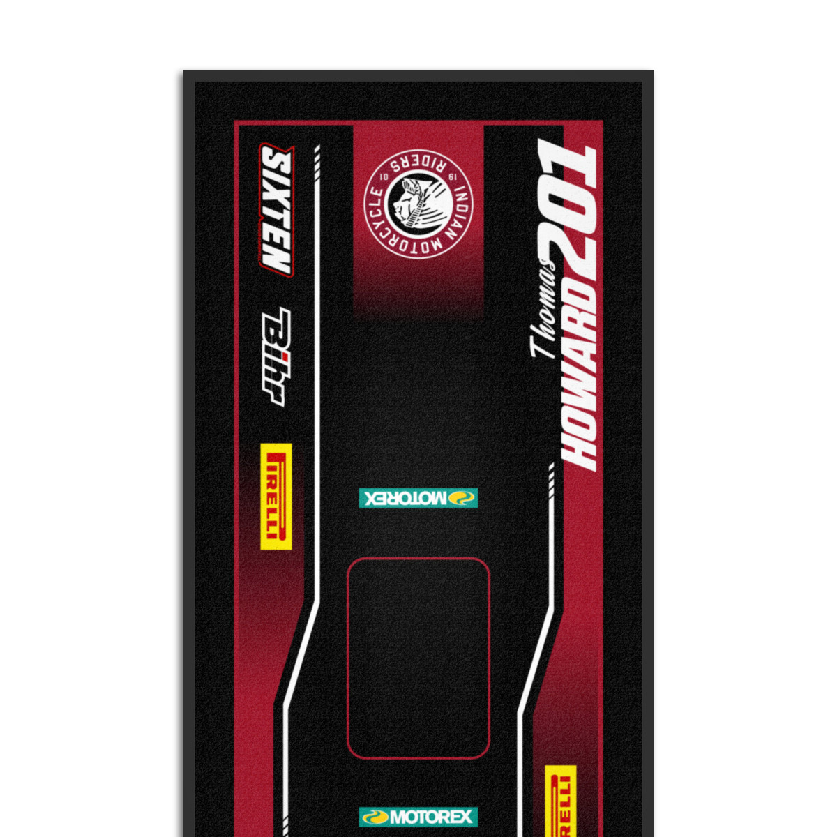 Gepersonaliseerde Indian-mat Motor, Quad, Motorsport