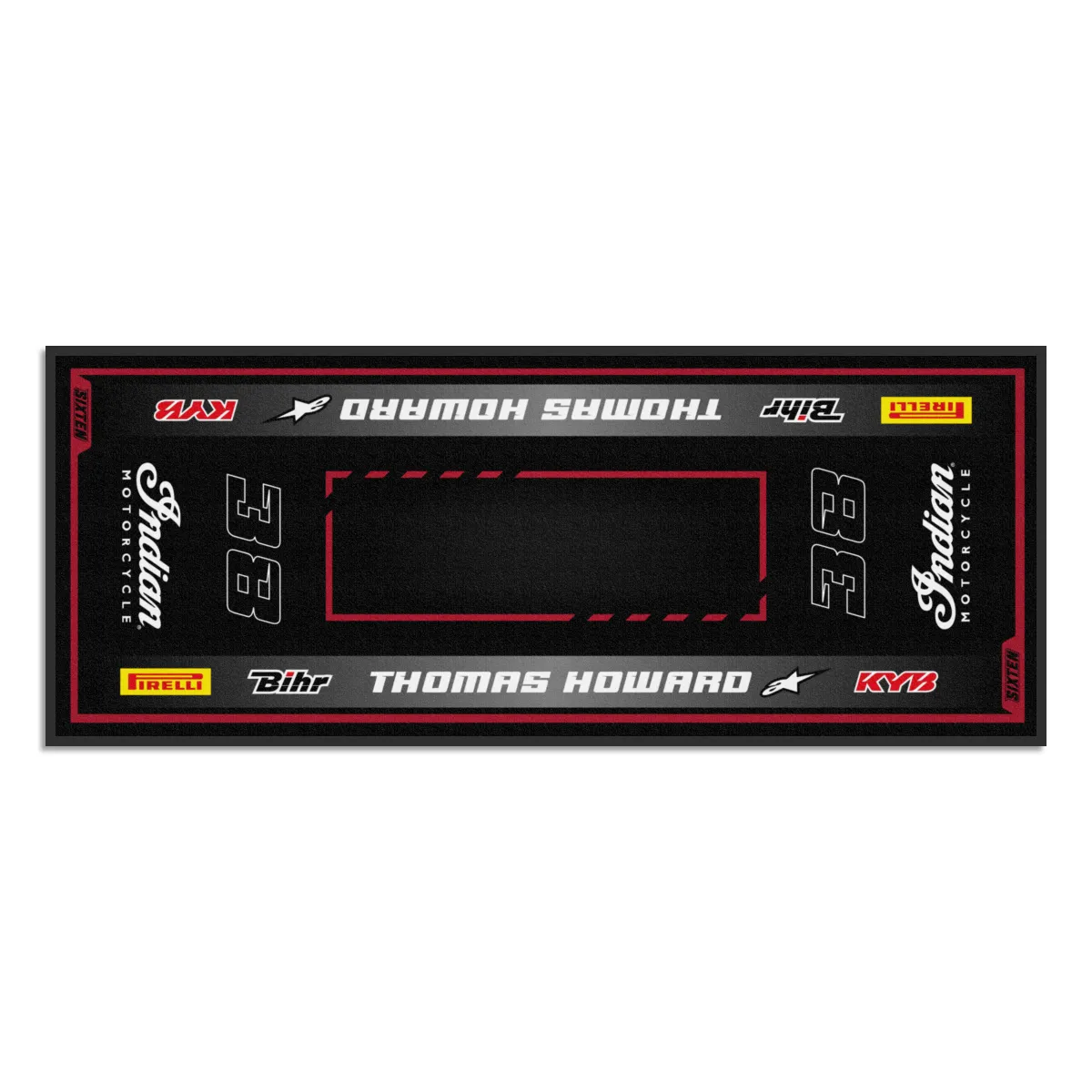 Gepersonaliseerde Indian-mat Motor, Quad, Motorsport