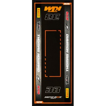 Tapis Moto STRIPE KTM 95 x 240