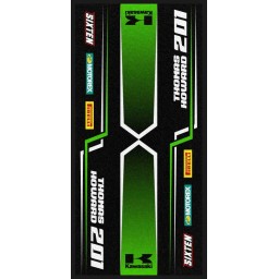 Tapis Motocross KAWASAKI FUSION 95x200