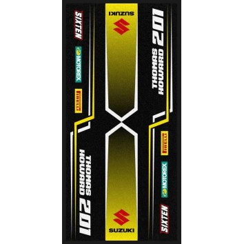 Tapis Motocross SUZUKI FUSION 95x200