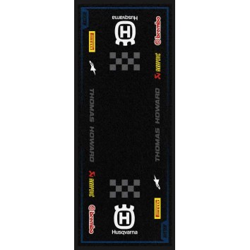 Tapis Moto HUSQVARNA RACER 95x240