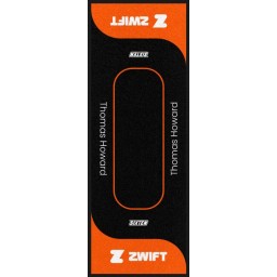 Tapis Home Trainer Personnalisable Zwift Wave 65x180