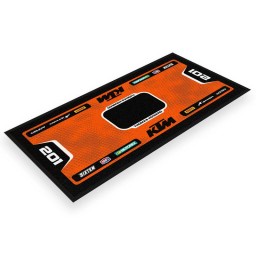 Alfombrilla de motocross KTM naranja