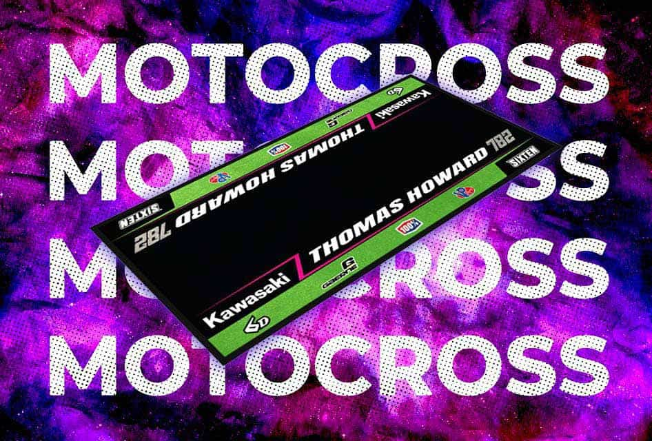 ALFOMBRA MOTO 100% PERSONALIZADA】 